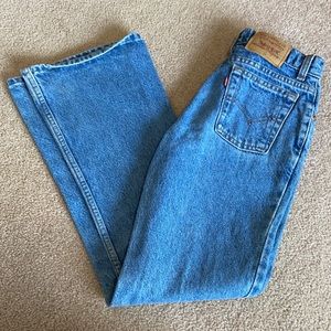 Boot cut Levi’s jeans